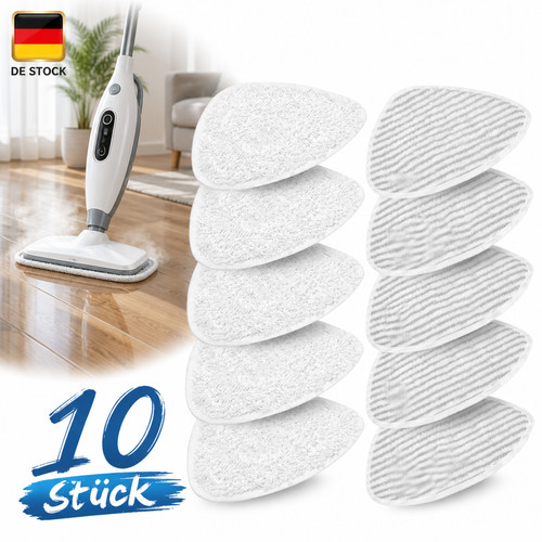10x ersatzbezüge dampfmop - 10x,